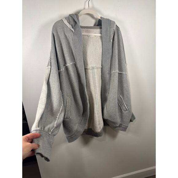 We The Free Forever Yours Oversized Cardi in Gray, XS - Picture 8 of 8